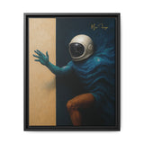 54 Mondays™ Project | Taffy Tidewater – Beverly Hills Edition | AstroHollow Cosmic Noir Wall Art | Limited Gold Max Fuega™ Signature | FSC-Certified Framed Matte Canvas