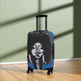 Buy Martian Merch™ | Ribbie’s Creations™ “Organic Soul” Stretch Luggage Cover | Art Travel Protector (3 Sizes)