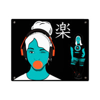 BubblePopElectric by Buy Martian Merch™ Premium Gloss Acrylic Wall Art Featuring The Saucy Martian™ – Vivid. Water-Resistant. Gallery Ready.(11x14, 14x11, 16x20, 20x16)