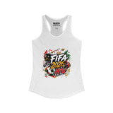 FIFA 2026 HTX Women's Racerback Tank — Slim Athletic Soccer Tank