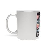 @BuyMartianHome | The Saucy Martian™ Retro Bet In Space 001  Metallic Mug | Silver Or Gold Available