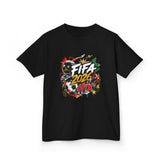 Kids FIFA 2026 HTX Soccer Graphic Tee — World Cup Fan Shirt