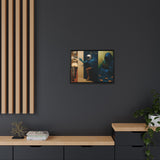 54 Mondays™ Project | Out Sight Out of Mind Out of Love – Beverly Hills Edition | Cosmic Noir Triptych | Limited Gold Max Fuega™ Signature | FSC-Certified Framed Matte Canvas