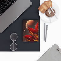 54 Mondays Project™ | @MaxGardenGalax | Cosmic Bloom Celestial Flower Hard Backed Journal | Inspiration for Dreamers (Blank) | Mars 001
