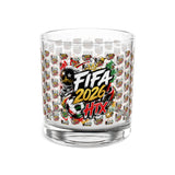 FIFA 2026 HTX Rocks Glass 10oz — Soccer World Cup Fan Whiskey Tumbler