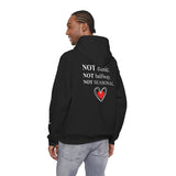 Love Me Like a Martian™ Hoodie – Unisex Heavy Blend Graphic Sweatshirt | Logic & Love Collection