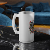 FIFA 2026 HTX Frosted Glass Beer Mug — Soccer Tournament Fan Pint