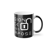 54 Mondays™ Project | M633™ Unlock The Cheat Codes To My Purpose Color Morphing Mug, 11oz (Heat Reactive)
