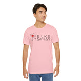 Love Me Like a Martian™ T-Shirt – Unisex Jersey Graphic Tee | Logic & Love Collection