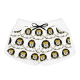 54 Mondays Project™ | Diary of an Evolved Menace™ Women's Casual Shorts | Queen Pattern Only