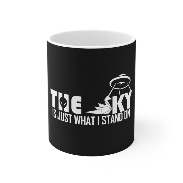 Buy Martian Merch ™ | Space City HTX MJM The Sky Is Just What I Stand On 11 oz Souvenir Mug