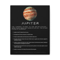 Buy Martian Merch ™ | Space City HTX MJM | Jupiter Facts 8x10 Premium Gallery Wrap