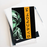 54 Mondays™ Project | Astro Dalie™ Hardcover Journal (Blank Pages) | Spill Your Mind Limited Edition w/ Artist Signature