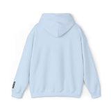 Buy Martian Merch™ Gothalina Hoodie – Embroidered Gold Martian Head | Unisex Pullover in White, Ash, Light Pink, or Light Blue