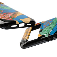 Indigenous Blue Google Pixel Tough Cases – Artistic Protective Covers | Fits Pixel 3 to Pixel 9 Pro | Licensed Design by Quuban Quinterro™