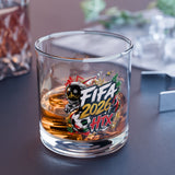 FIFA 2026 HTX Rocks Glass 10oz — Soccer World Cup Fan Whiskey Tumbler II