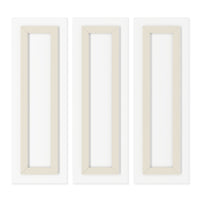 Rein in Ray-Bans – The Ascension Trilogy (3-Piece Water-Resistant Acrylic Wall Art Set, 12"x36" Each) | Kitsune Evolution Series | Curvy Cosmic Feminine Energy | International Shipping Available (Installation Screws Included)