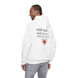 Love Me Like a Martian™ Hoodie – Unisex Heavy Blend Graphic Sweatshirt | Logic & Love Collection