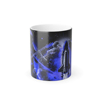 54 Mondays™ Project | The End Is The Beginning Color Morphing Mug, 11oz (Black)