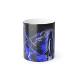 54 Mondays™ Project | The End Is The Beginning Color Morphing Mug, 11oz (Black)