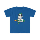 Your Fave Travel Tee | Rocket Panda Unisex T-Shirt (Legacy Layered Version) | Various Colors