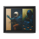 54 Mondays™ Project | Out of Sync Out of Touch – Beverly Hills Edition | Cosmic Noir Wall Art | Limited Gold Max Fuega™ Signature | FSC-Certified Framed Matte Canvas