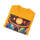 54 Mondays Project™ | @MaxGardenGalax | @BuyMartianHome Planetary Parade 01.25.25 Unisex Softstyle T-Shirt | Leo