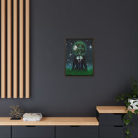 The One With the Mother | Framed 18x24 Canvas | Divine Feminine Cosmic Art for Earth Signs : Taurus, Virgo, Capricorn | (FSC-Certified Wood) | International Shipping Available