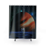 Buy Martian Merch ™ | JATQ ™ | Jupiter, Rein, and the Challenge of the Moon Shower Curtain
