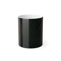 @BuyMartianHome Abstract Alien Buy Martian Merch™ Color Morphing Mug, 11oz (Green & Gold)