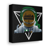 Buy Martian Merch ™ | Space City HTX MJM | JATQ Astronaut HTX Skyline 6x6 Premium Gallery Wrap