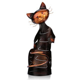 For Wine Lovers | @BuyMartianHome Iron Sculpture Cat Shaped Wine Holder