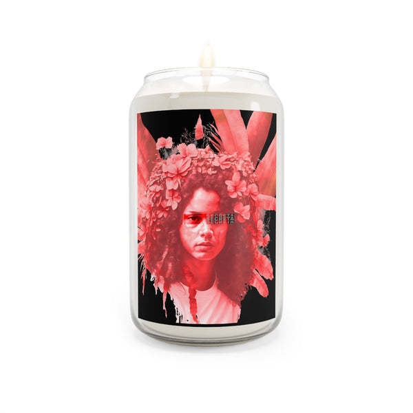 54 Mondays™ Project | Strawberry Secreta Art Fusion Natural Soy Aromatherapy Candle, 13.75oz (Up to 80 Hours Of Relaxation)