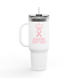 Hope Insulated Travel Mug – 40oz Stainless Steel Tumbler with Handle | Motivational Hot & Cold Cup for Cancer Survivors, Supporters, or Everyday Warriors