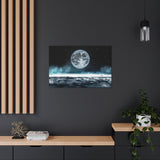 Buy Martian Merch ™ | Space City HTX MJM | Atmospheric Moon Premium Gallery Wrap (Various Sizes)