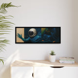 54 Mondays™ Project | Out of Sync Out of Touch – Beverly Hills Edition | Cosmic Noir Wall Art | Limited Gold Max Fuega™ Signature | FSC-Certified Framed Matte Canvas