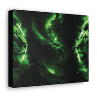 Buy Martian Merch ™ Galaxy King (Green Verde) Premium Gallery Wraps | Various Sizes