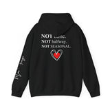 Love Me Like a Martian™ Hoodie – Unisex Heavy Blend Graphic Sweatshirt | Logic & Love Collection