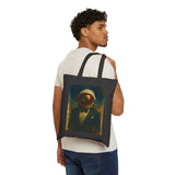 54 Mondays™ Project | Silent Giant x AstroHollow Beverly Hills Edition | Duality Tote™ | Double-Sided Cotton Canvas Art Tote | Max Fuega™