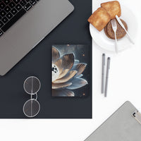 54 Mondays Project™ | @MaxGardenGalax | Cosmic Bloom Celestial Flower Hard Backed Journal | Inspiration for Dreamers (Blank) | Moon 001