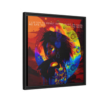 Seluna Virelle – Oonst Oonst Music on Mars Edition | 20x20 Framed Canvas Wall Art | 54 Mondays Project™ | International Shipping Available