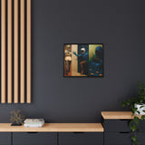 54 Mondays™ Project | Out Sight Out of Mind Out of Love – Beverly Hills Edition | Cosmic Noir Triptych | Limited Gold Max Fuega™ Signature | FSC-Certified Framed Matte Canvas