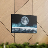 Buy Martian Merch ™ | Space City HTX MJM | Atmospheric Moon Premium Gallery Wrap (Various Sizes)