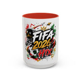 FIFA 2026 HTX Graffiti Coffee Mug — Soccer World Cup Fan Gift (11/15oz)