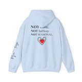 Love Me Like a Martian™ Hoodie – Unisex Heavy Blend Graphic Sweatshirt | Logic & Love Collection