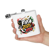 FIFA 2026 HTX Stainless Steel Flask — Soccer World Cup Commemorative 6oz
