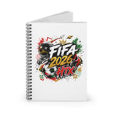 FIFA 2026 HTX Graphic Spiral Notebook — Soccer Fan Journal