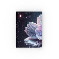 54 Mondays Project™ | @MaxGardenGalax | Cosmic Bloom Celestial Flower Hard Backed Journal | Inspiration for Dreamers (Blank) | Pluto 001