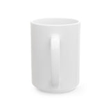 Hope Ceramic Mug #3 – “Tougher Than Tumors” Inspirational Pink Ribbon Coffee Cup | Gift for Cancer Survivor, Fighter, or Caregiver | 11oz or 15oz