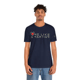 Love Me Like a Martian™ T-Shirt – Unisex Jersey Graphic Tee | Logic & Love Collection